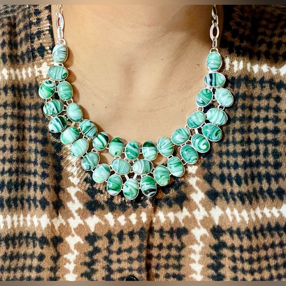 Beautiful Botswana Lace Agate Necklace - Picture 8 of 11